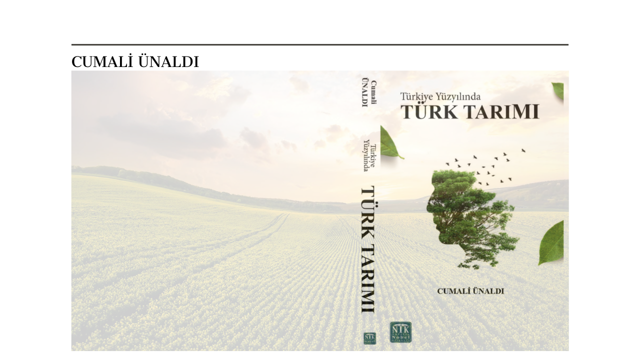 Türkiye Yüz Yılında Türk Tarımı
